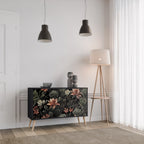 SECRET VERDURE 2-Door Sideboard in Black Finish