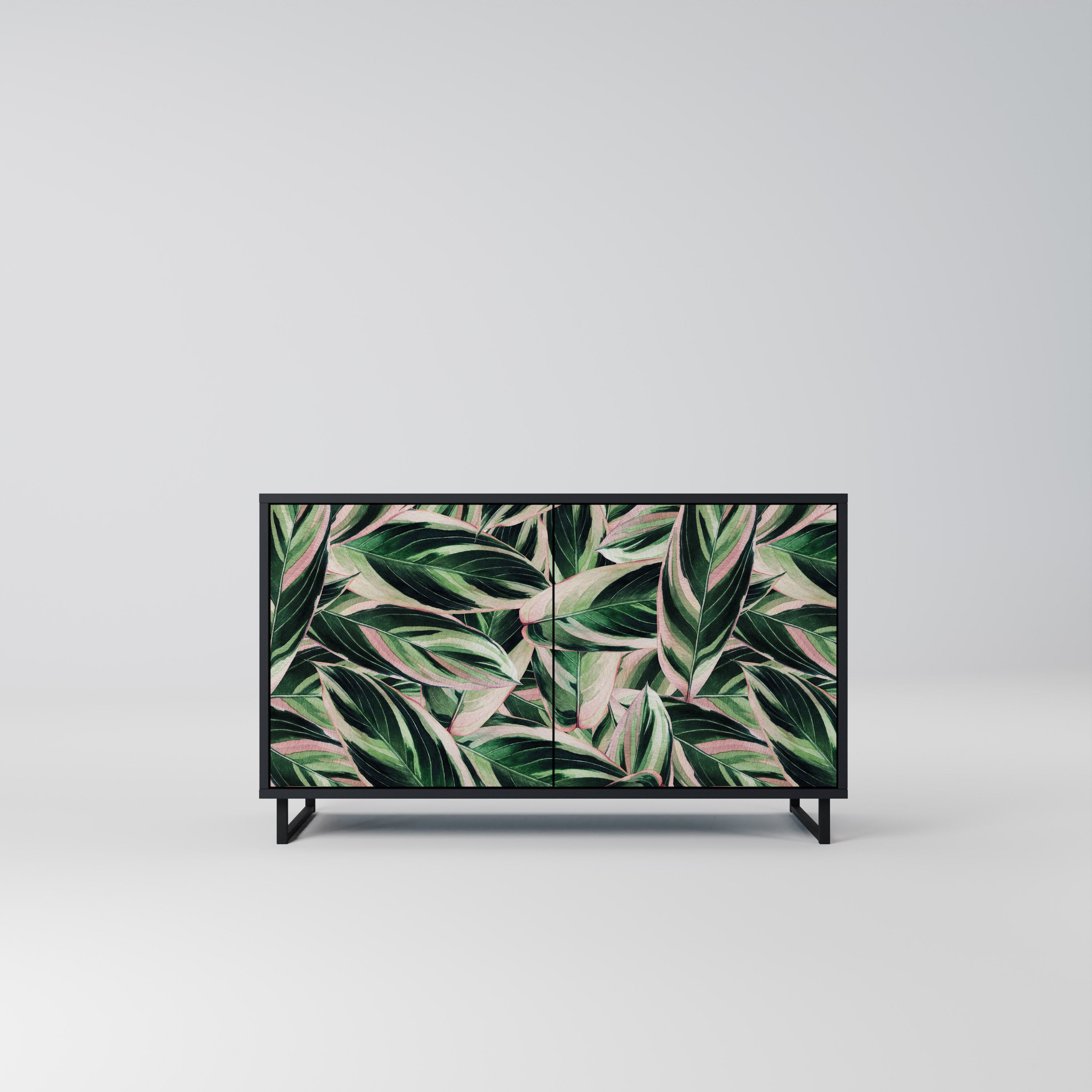 EERIE STROMANTHE 2-Door Sideboard in Black Finish