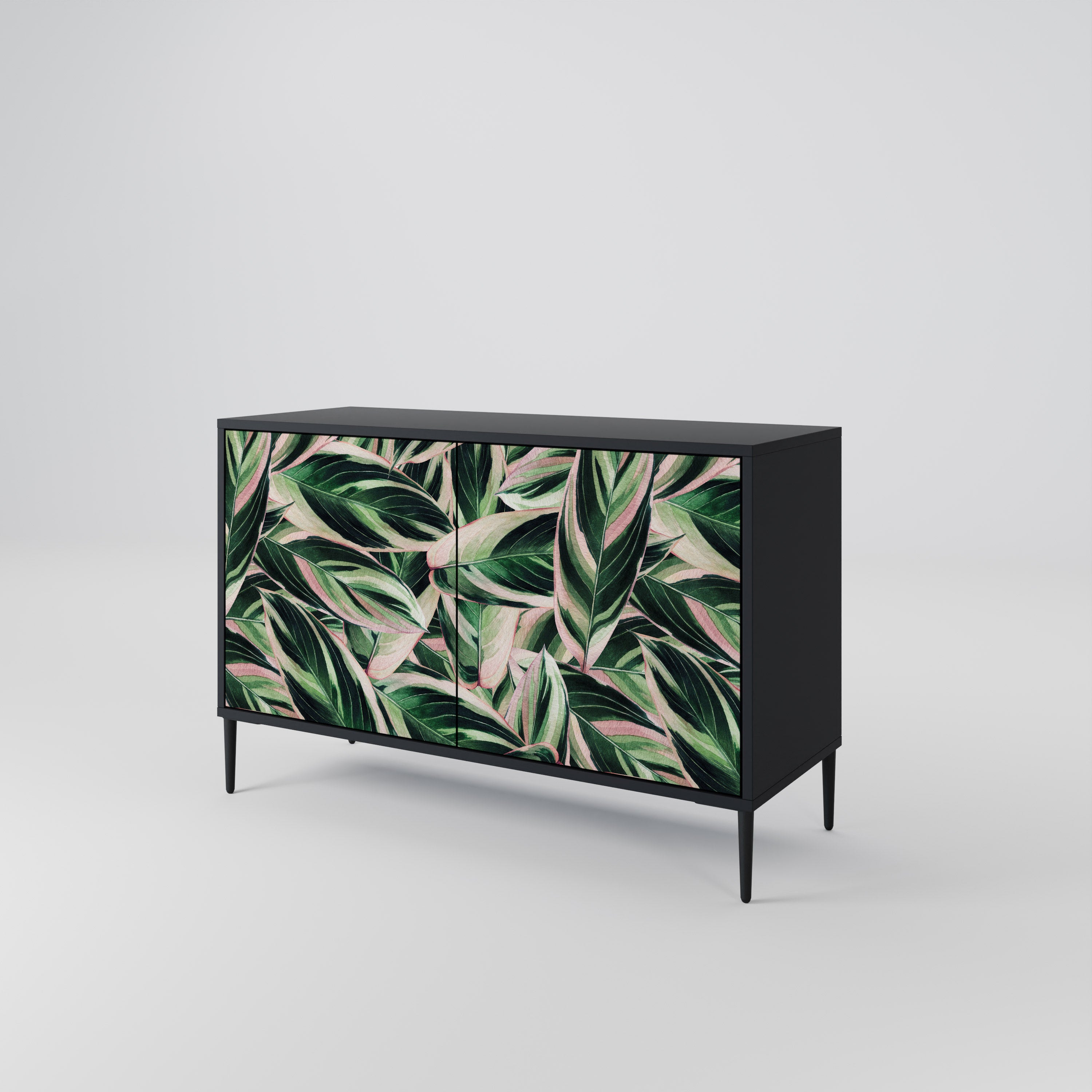 EERIE STROMANTHE 2-Door Sideboard in Black Finish