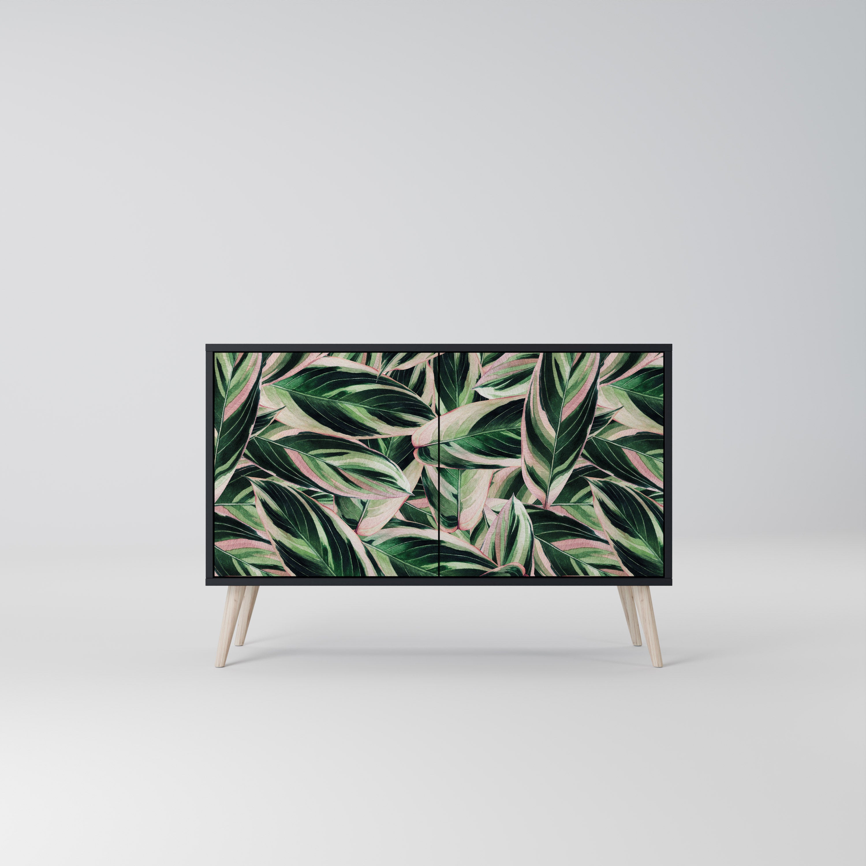 EERIE STROMANTHE 2-Door Sideboard in Black Finish