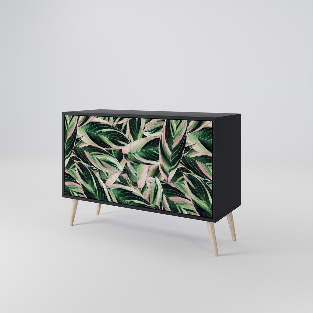 EERIE STROMANTHE 2-Door Sideboard in Black Finish