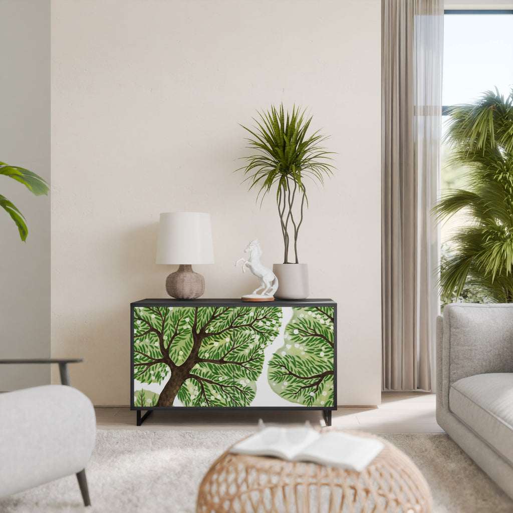 WILDERNESS DASH 2-Door Sideboard in Black Finish