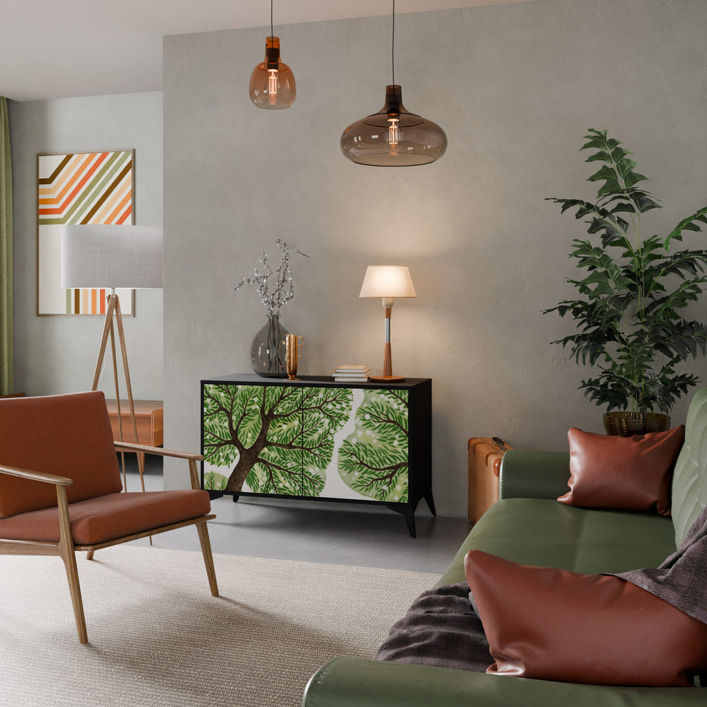 WILDERNESS DASH 2-Door Sideboard in Black Finish