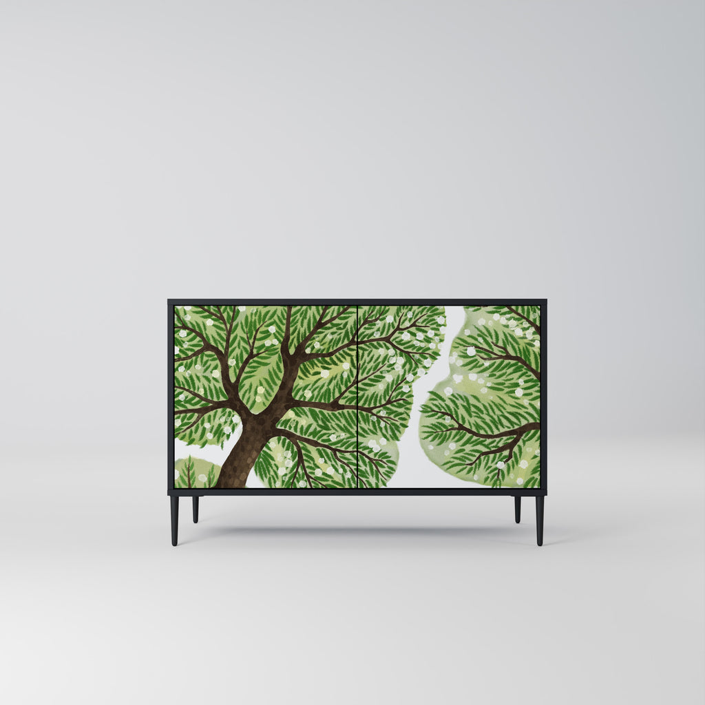 WILDERNESS DASH 2-Door Sideboard in Black Finish