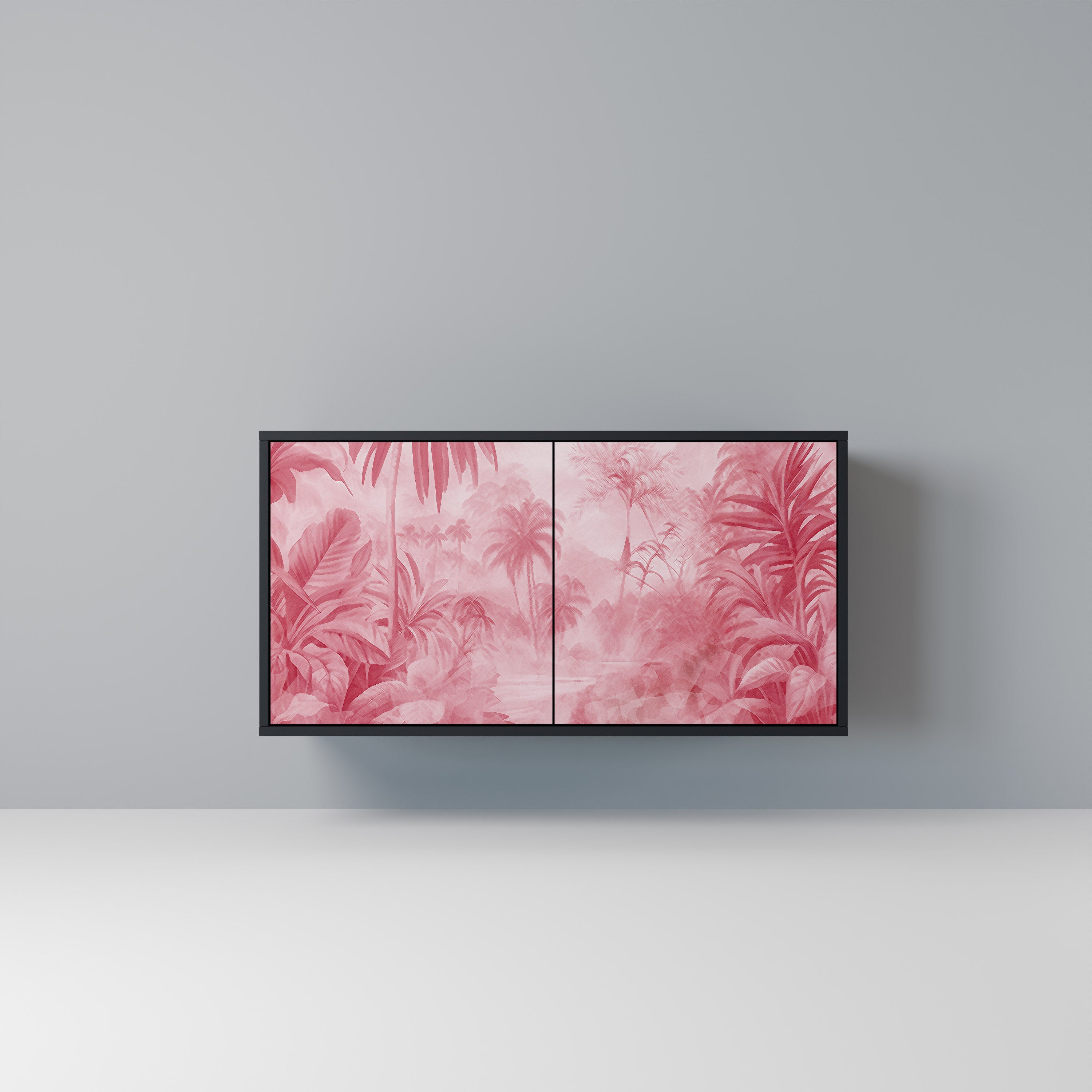 SWEET TROPICS 2-Door Sideboard in Black Finish