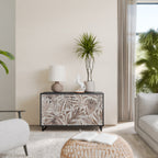 PASSING TIME 2-Door Sideboard in Black Finish