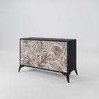 PASSING TIME 2-Door Sideboard in Black Finish
