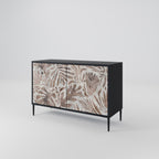 PASSING TIME 2-Door Sideboard in Black Finish