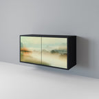 MORNING BY THE LAKE 2-Door Sideboard in Black Finish