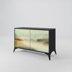 MORNING BY THE LAKE 2-Door Sideboard in Black Finish