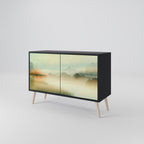MORNING BY THE LAKE 2-Door Sideboard in Black Finish