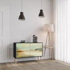 MORNING BY THE LAKE 2-Door Sideboard in Black Finish