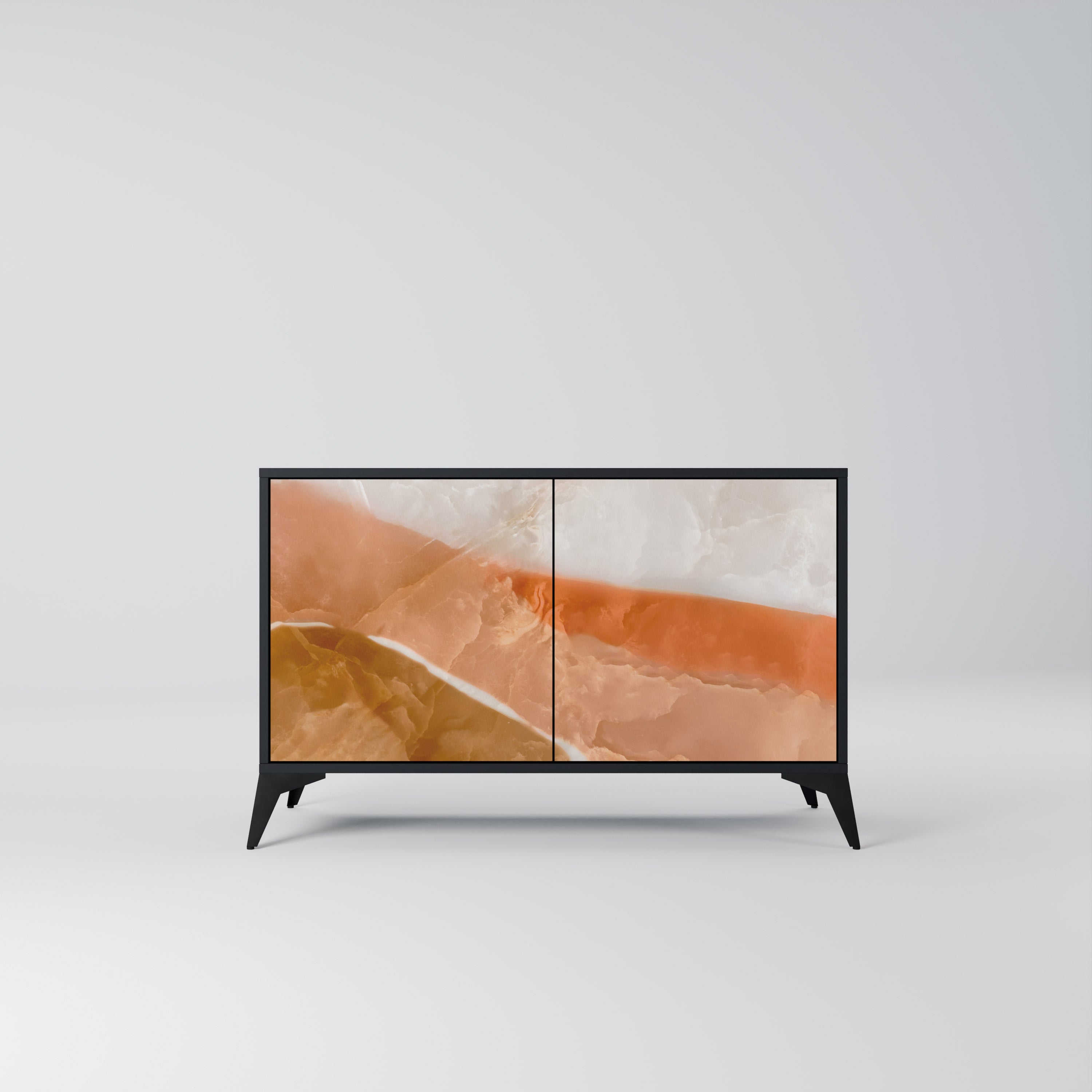 SANDHILLS SPLENDOUR 2-Door Sideboard in Black Finish