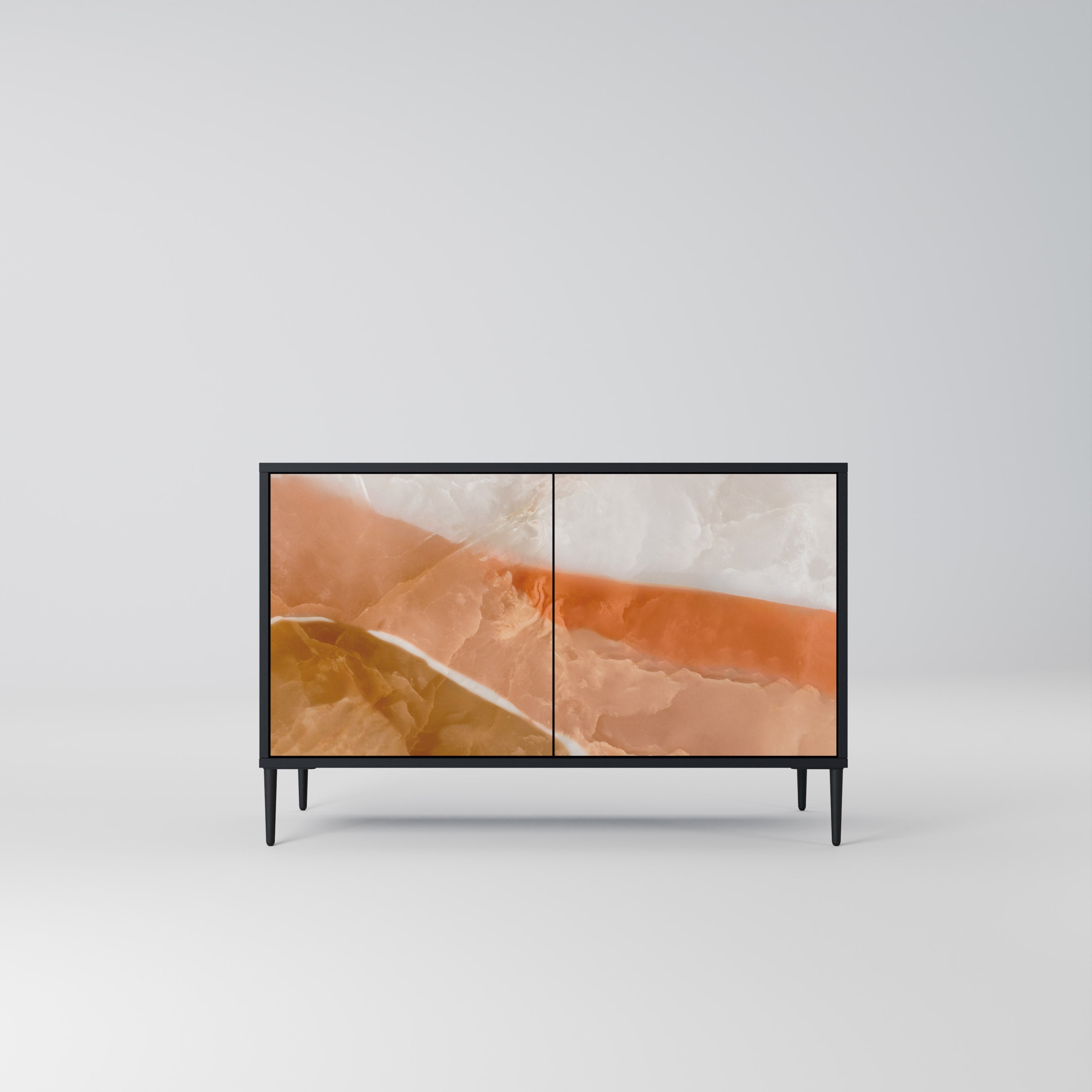 SANDHILLS SPLENDOUR 2-Door Sideboard in Black Finish