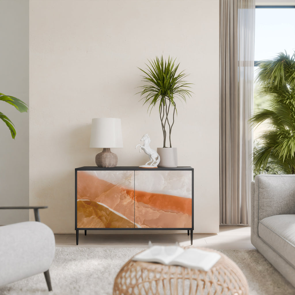 SANDHILLS SPLENDOUR 2-Door Sideboard in Black Finish