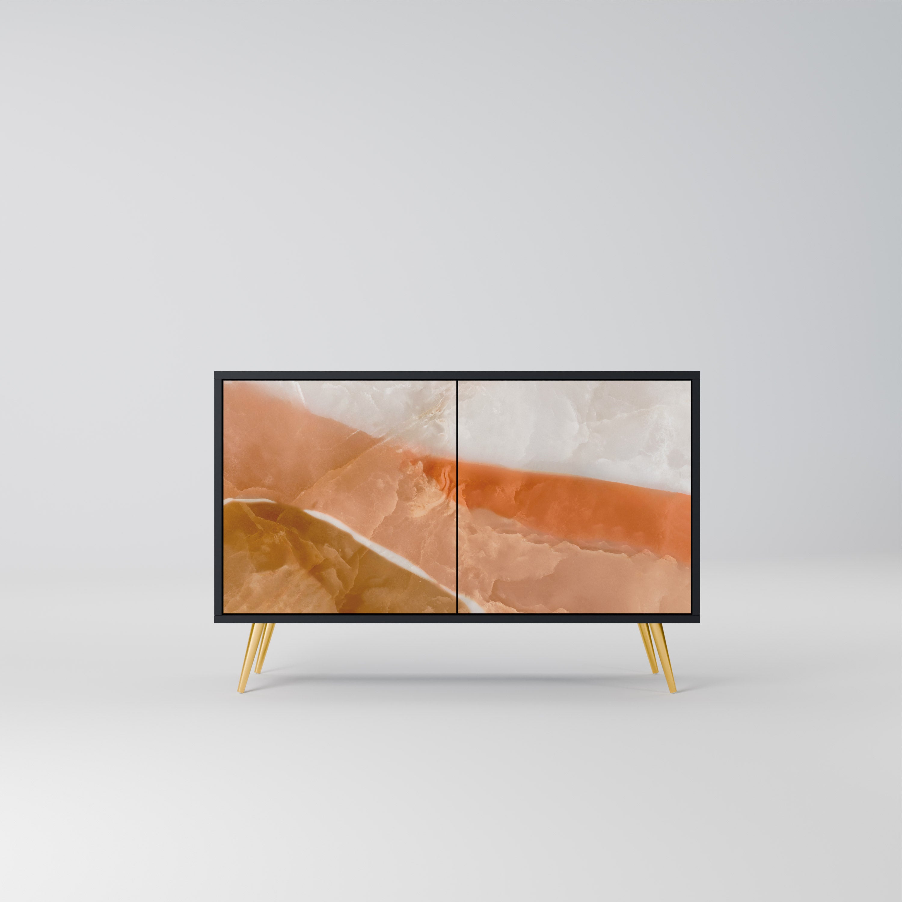 SANDHILLS SPLENDOUR 2-Door Sideboard in Black Finish