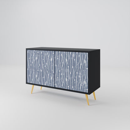 GRAPHITE RAIN Aparador de 2 Puertas