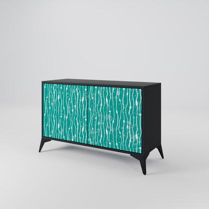TURQUOISE RAIN 2-Door Sideboard