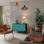 TURQUOISE RAIN 2-Door Sideboard