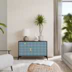 OUT OF CONTEXT Aparador de 2 Puertas en Acabado Negro