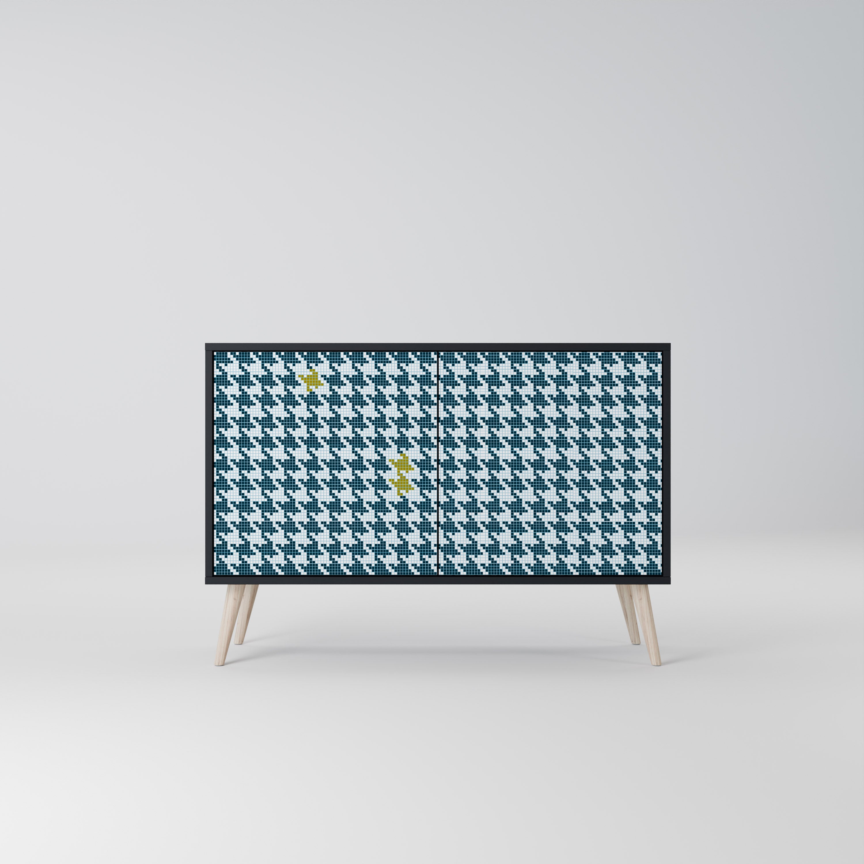 OUT OF CONTEXT 2-Door Sideboard in Black Finish