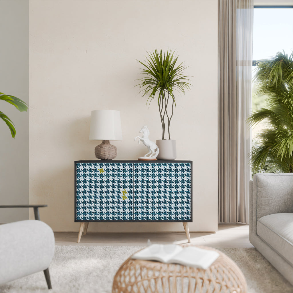 OUT OF CONTEXT 2-Door Sideboard in Black Finish