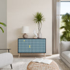 OUT OF CONTEXT Aparador de 2 Puertas en Acabado Negro