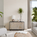 SCREEN ERROR Aparador de 2 Puertas en Acabado Negro