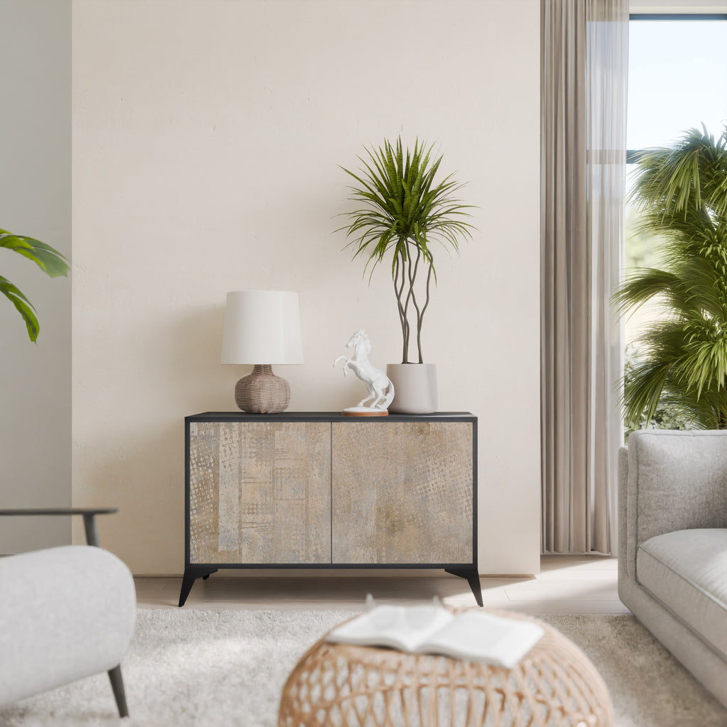 SCREEN ERROR 2-Door Sideboard in Black Finish