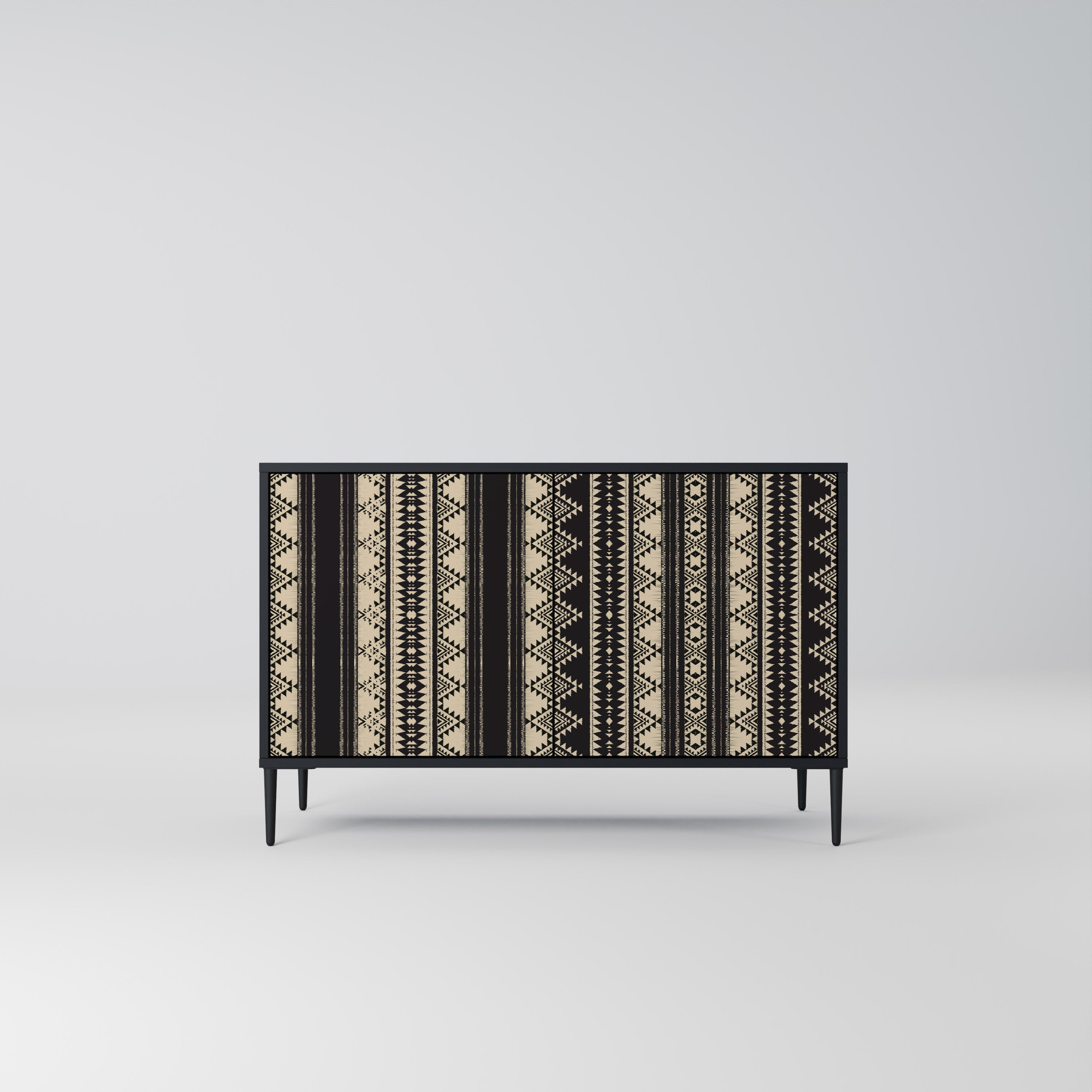 AZTEC 2-Door Sideboard in Black Finish