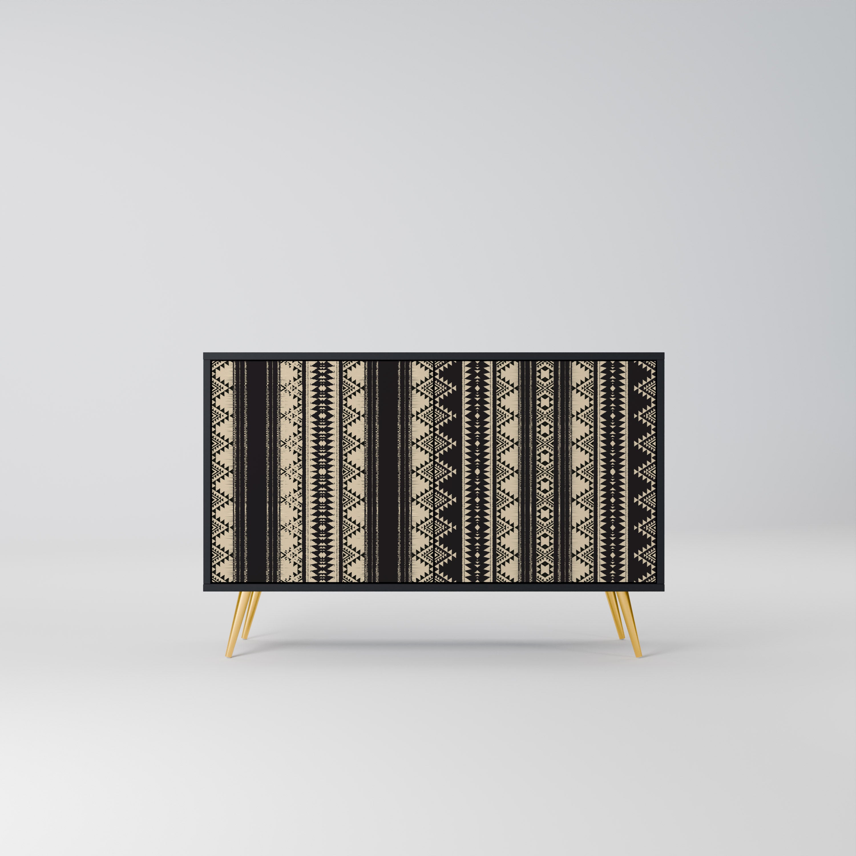 AZTEC 2-Door Sideboard in Black Finish