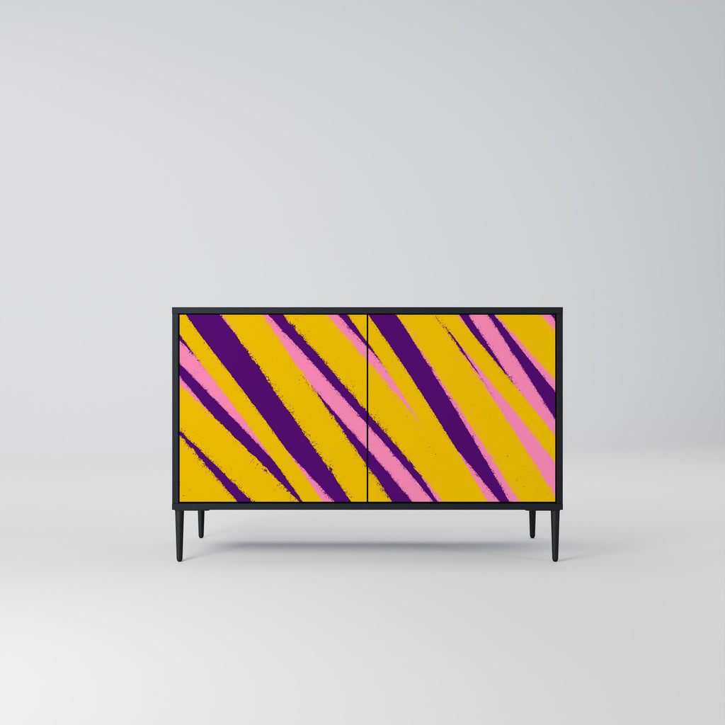 DREAMS COME TRUE 2-Door Sideboard in Black Finish