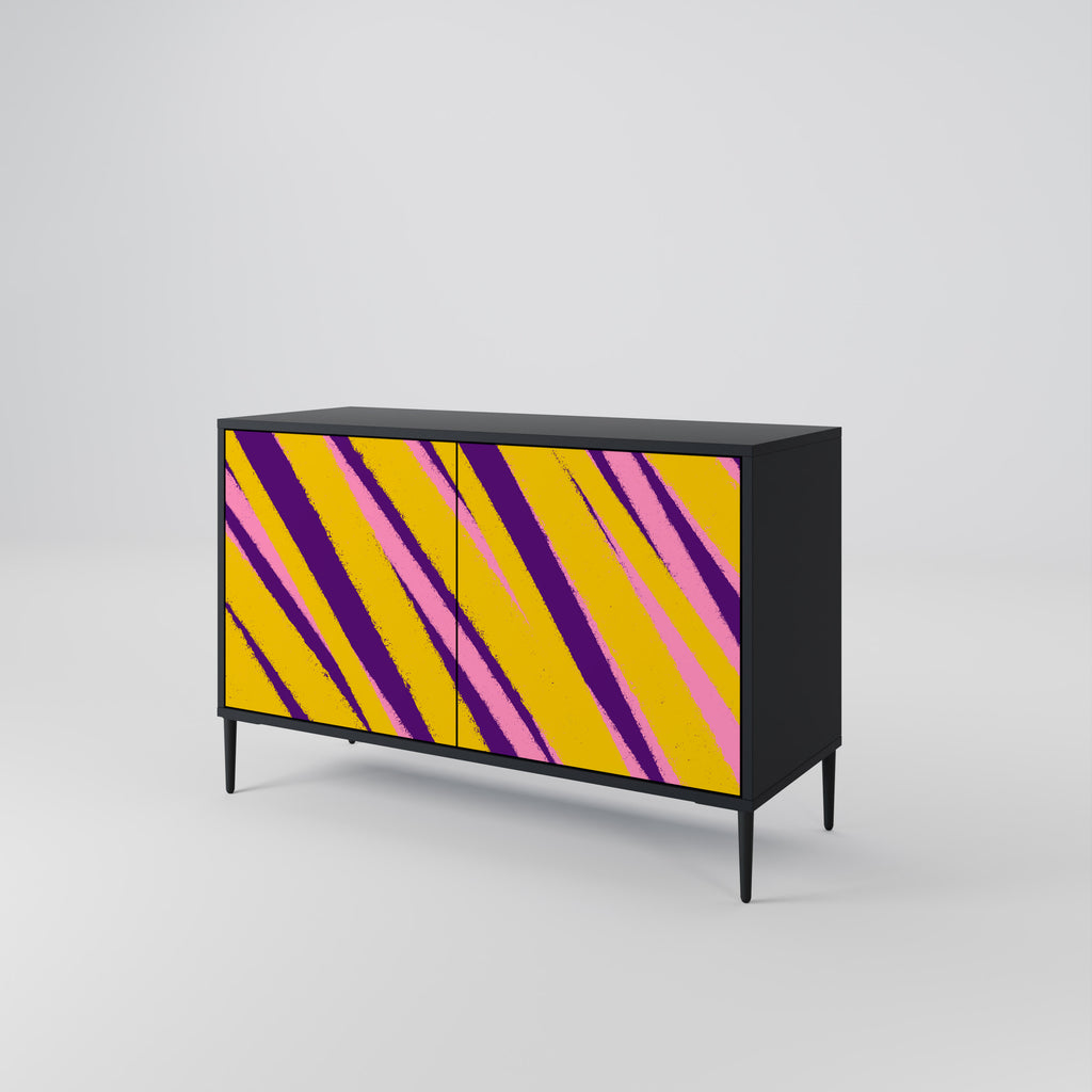 DREAMS COME TRUE 2-Door Sideboard in Black Finish