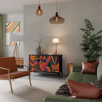 ELECTRIC PATTERNS 2-Door Sideboard