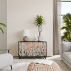 BUILDING THE FUTURE Aparador de 2 Puertas en Acabado Negro