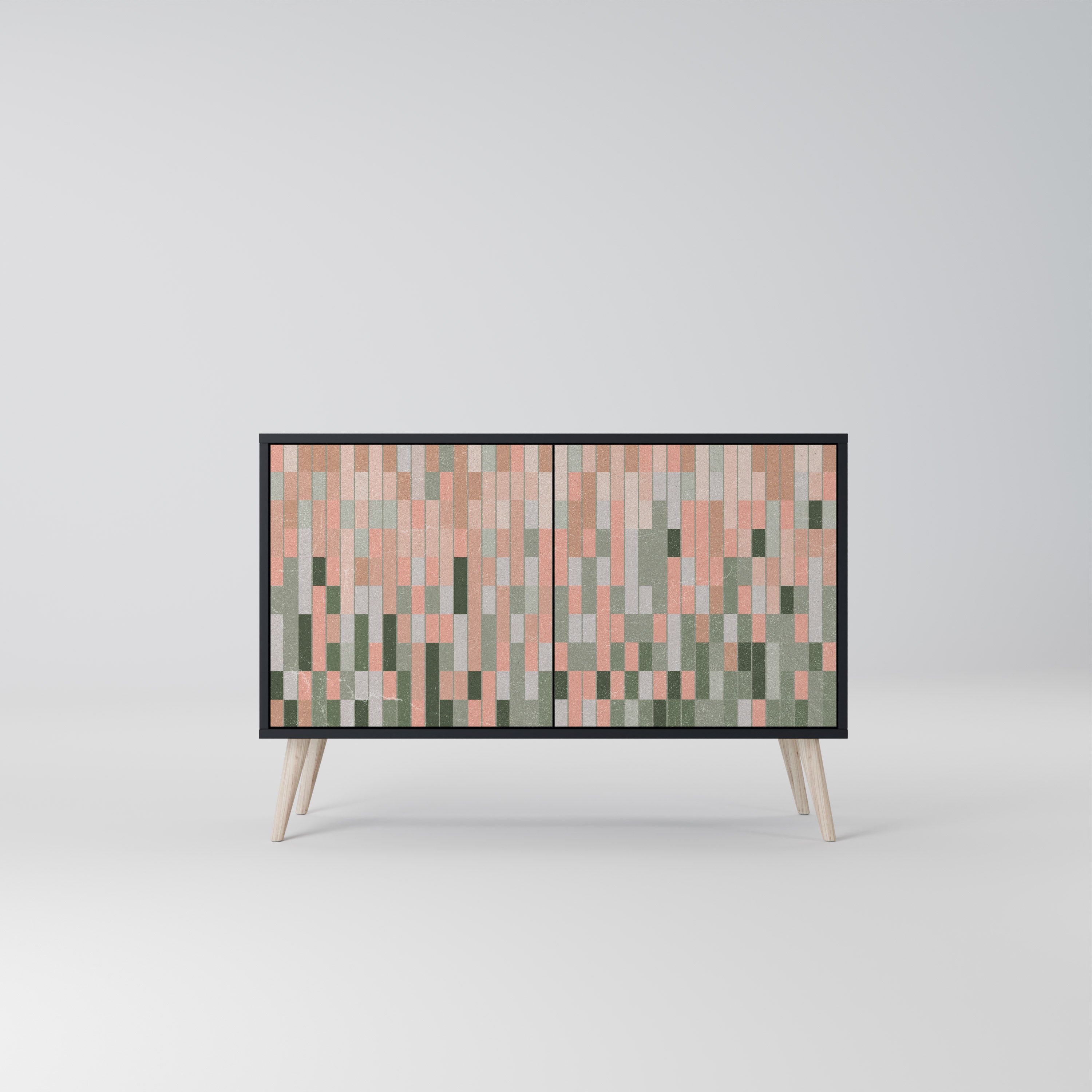 BUILDING THE FUTURE 2-Door Sideboard in Black Finish