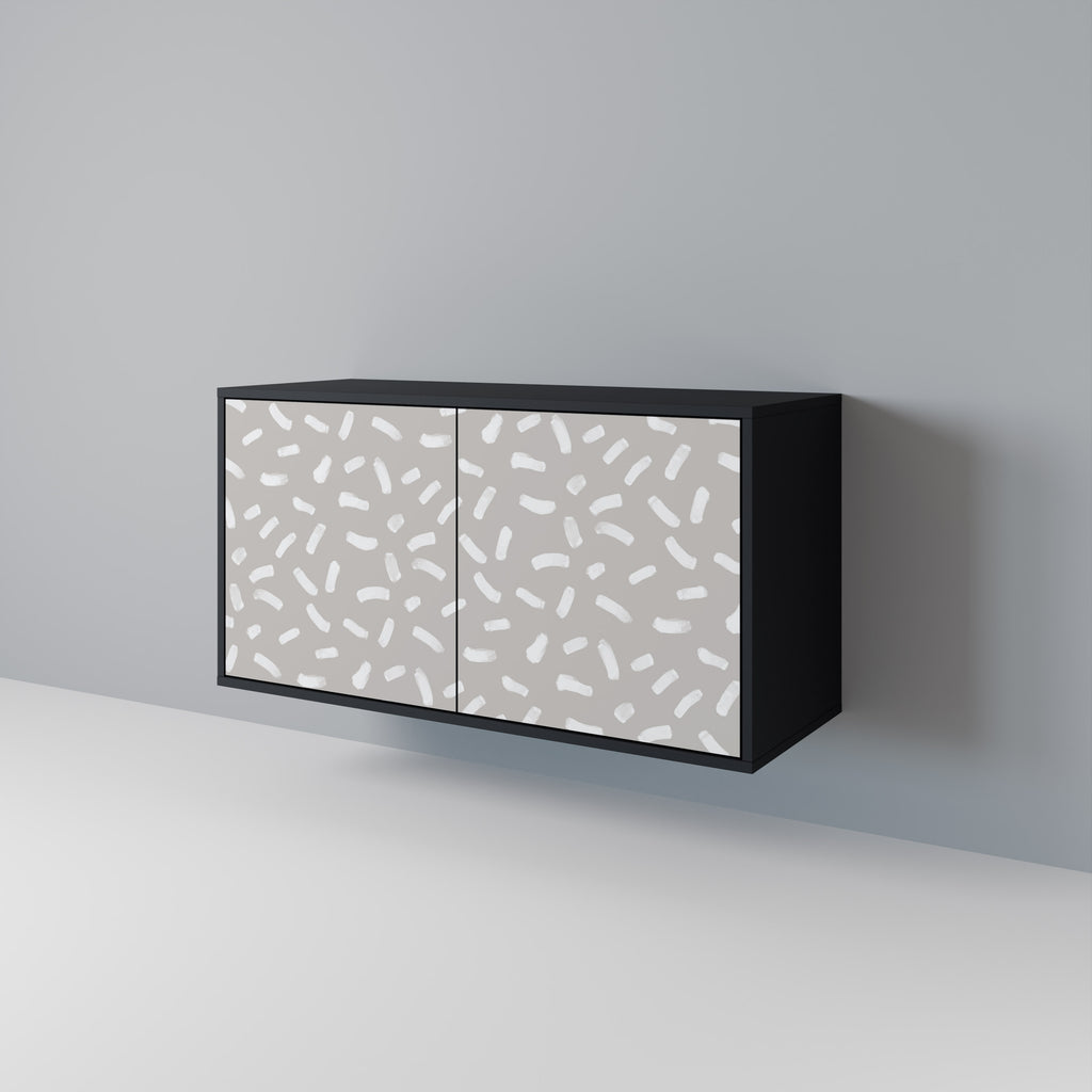 PASSING SECONDS 2-Door Sideboard in Black Finish