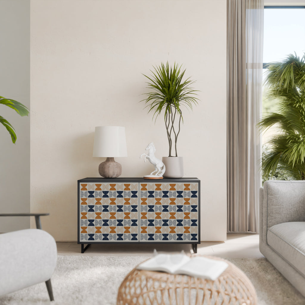 REFLECTION RANGE 2-Door Sideboard in Black Finish