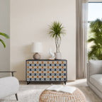 REFLECTION RANGE 2-Door Sideboard in Black Finish