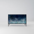 CELESTIAL FALL 2-Door Sideboard in Black Finish