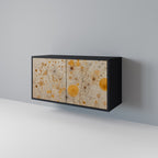 MORNING GLADE 2-Door Sideboard in Black Finish