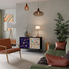 FLORAL COMBINATION 2-Door Sideboard