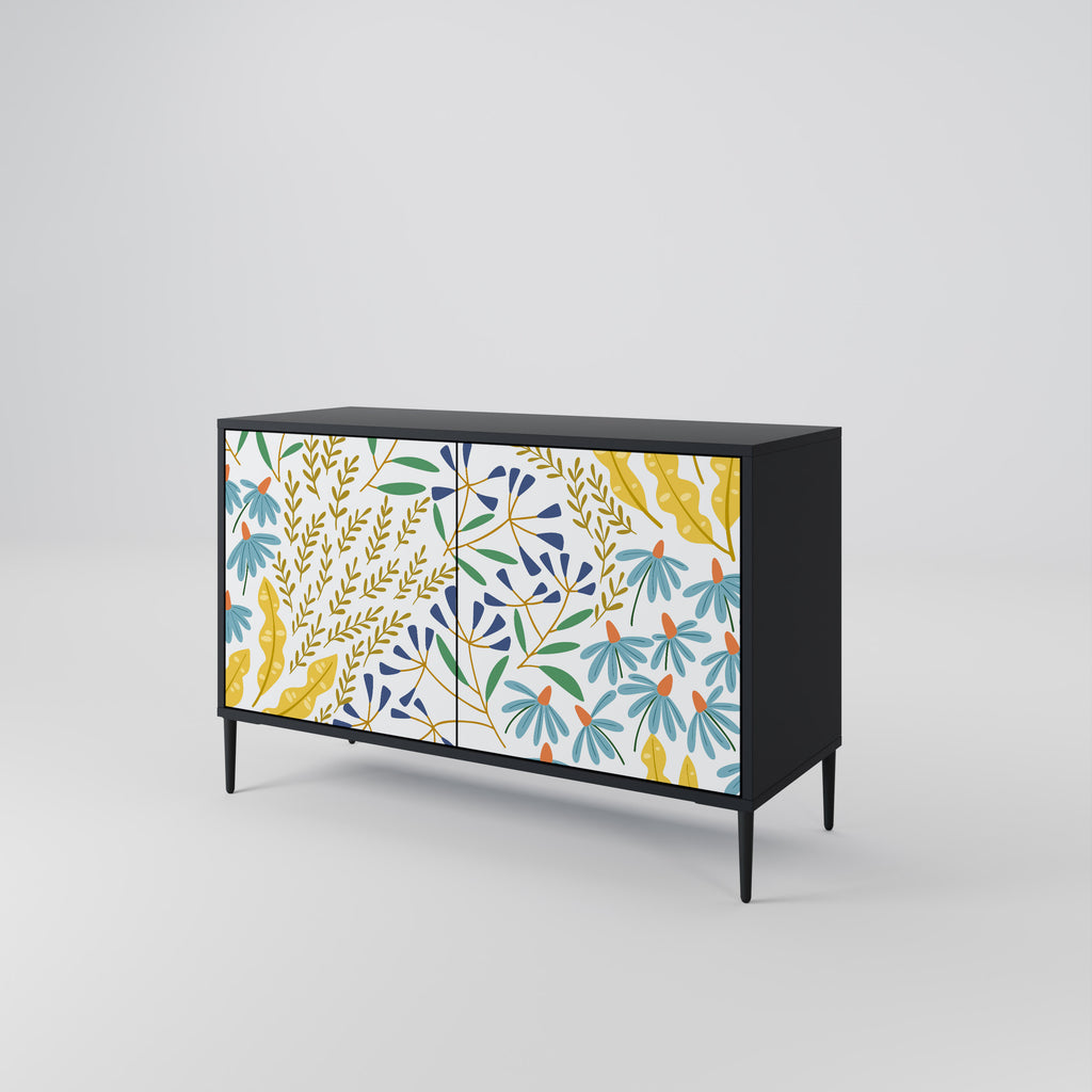 HELLO SPRING 2-Door Sideboard in Black Finish