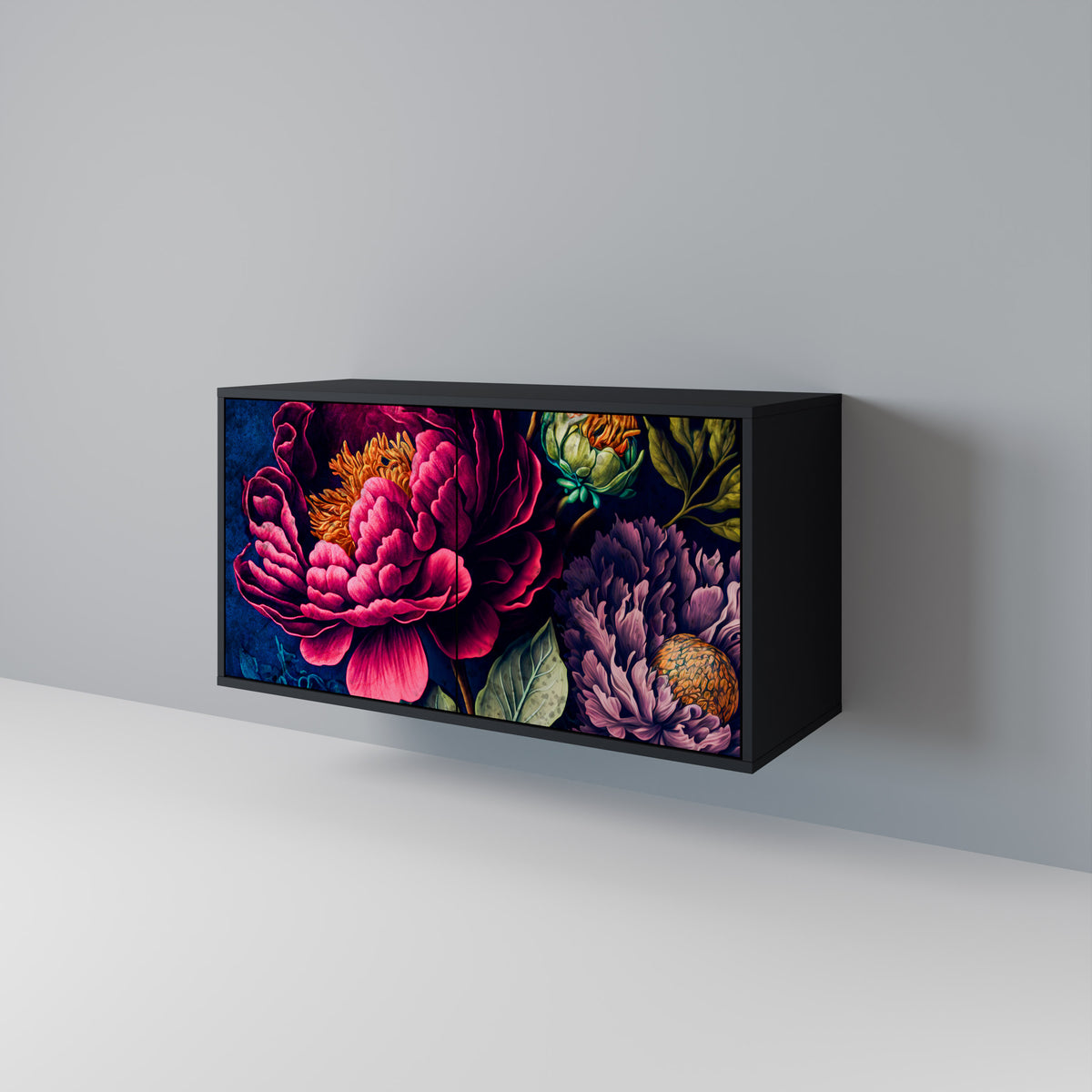 BLOOMING ELEGANCE Aparador de 2 Puertas