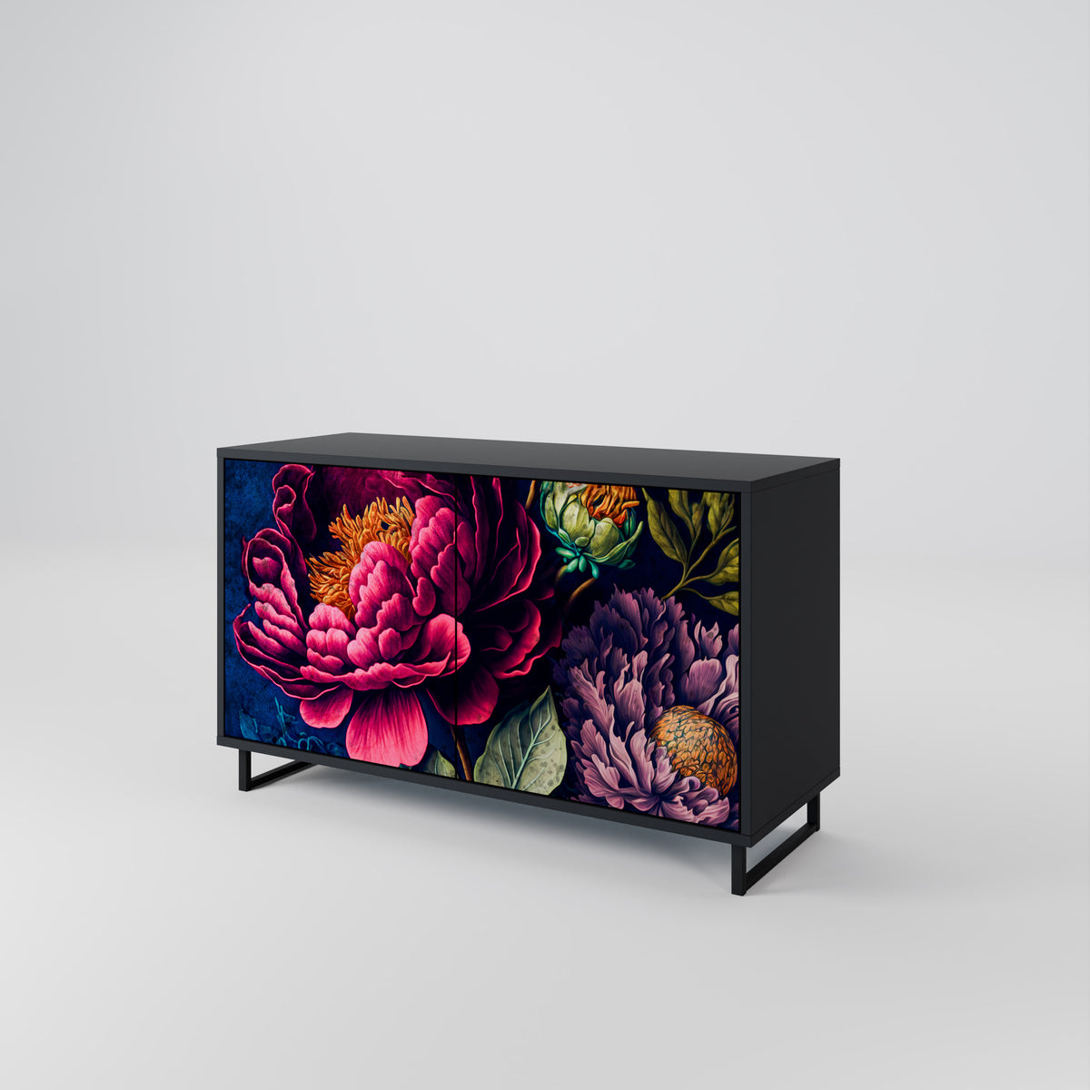BLOOMING ELEGANCE Aparador de 2 Puertas