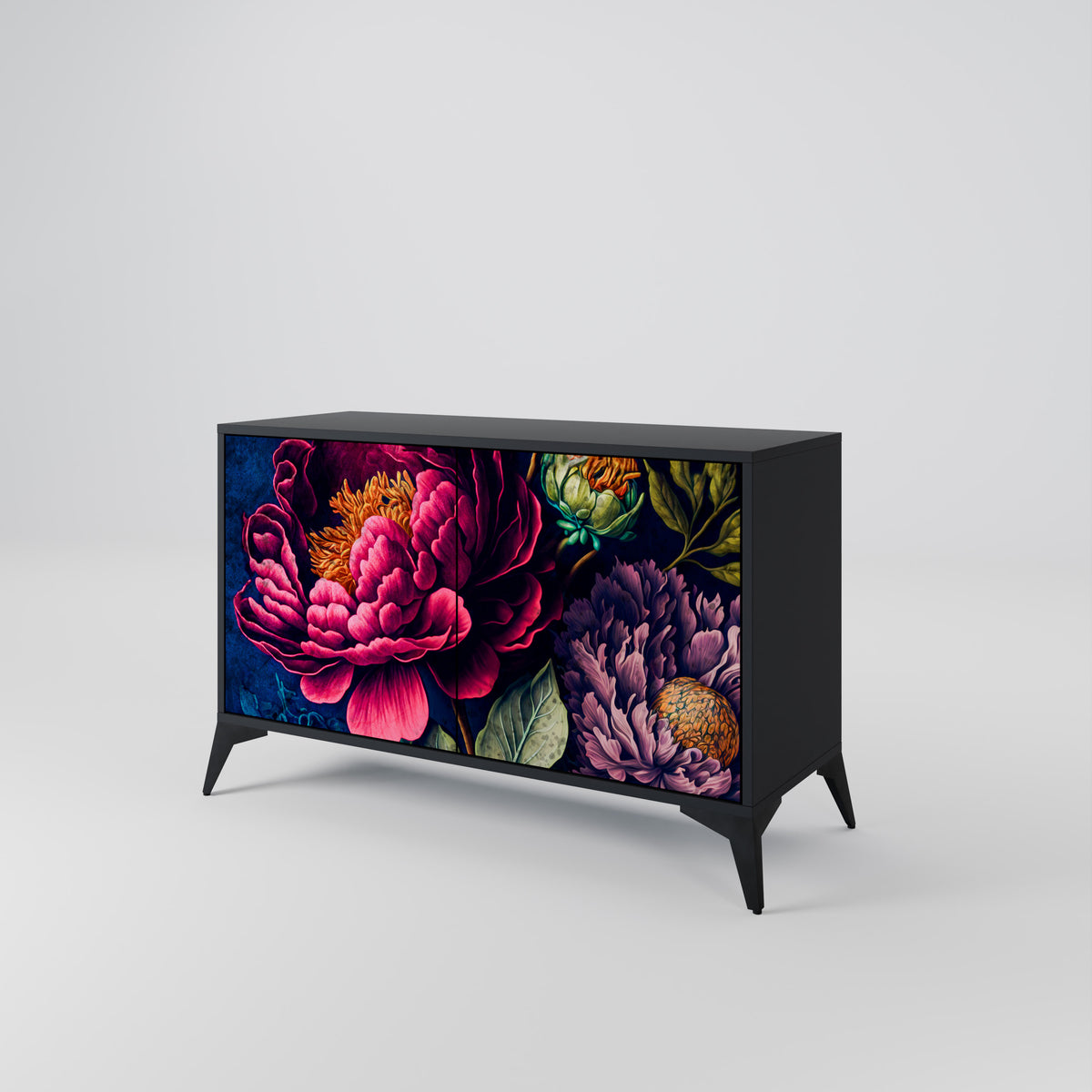 BLOOMING ELEGANCE Aparador de 2 Puertas