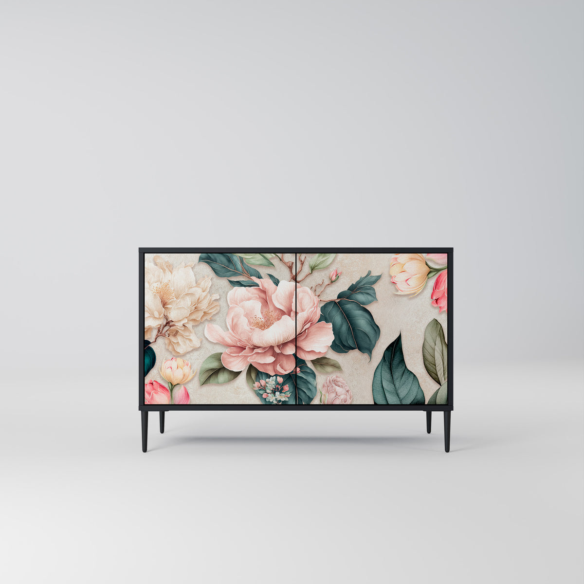 FLORAL GRACE Aparador de 2 Puertas
