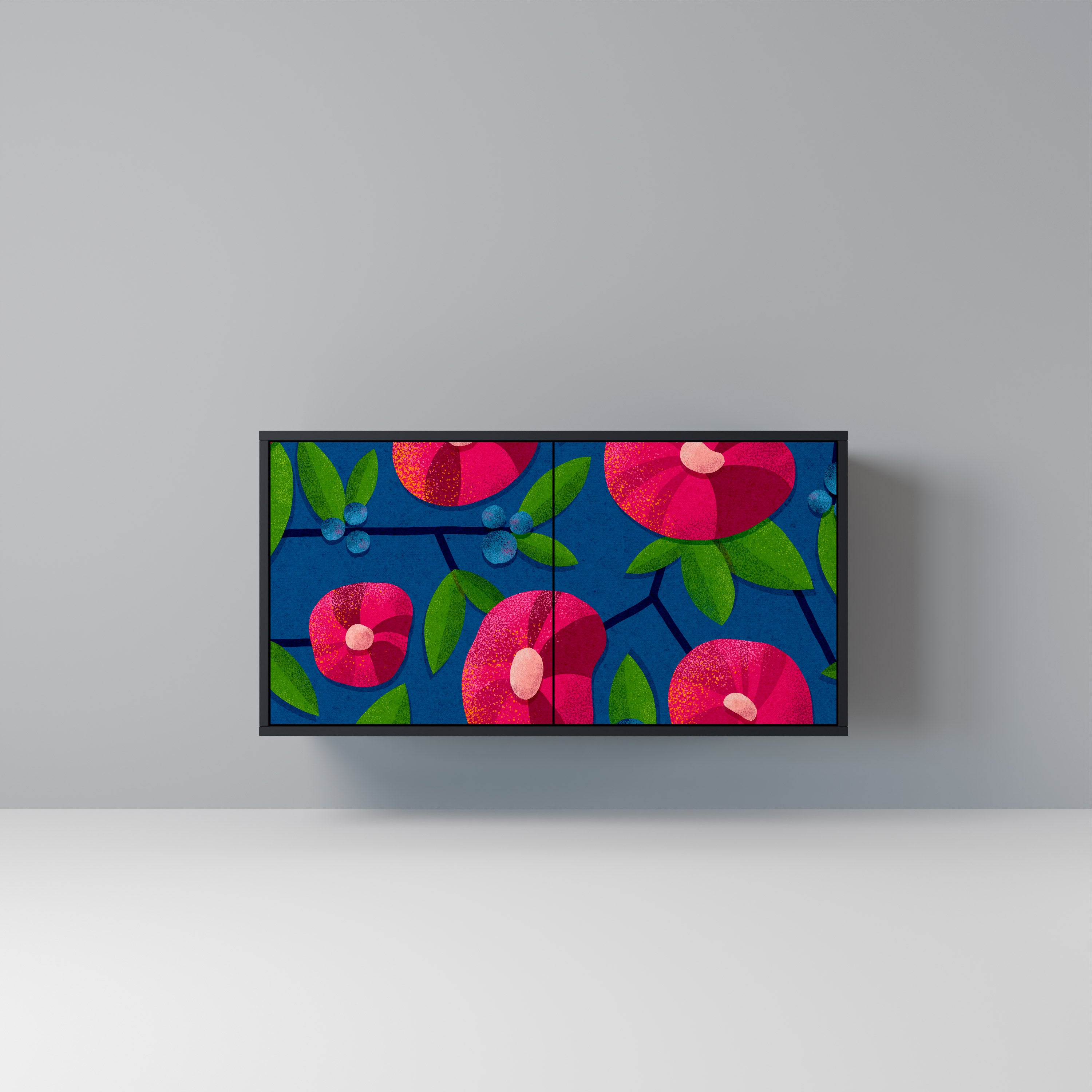 SPRING THOUGHTS 2-Door Sideboard in Black Finish