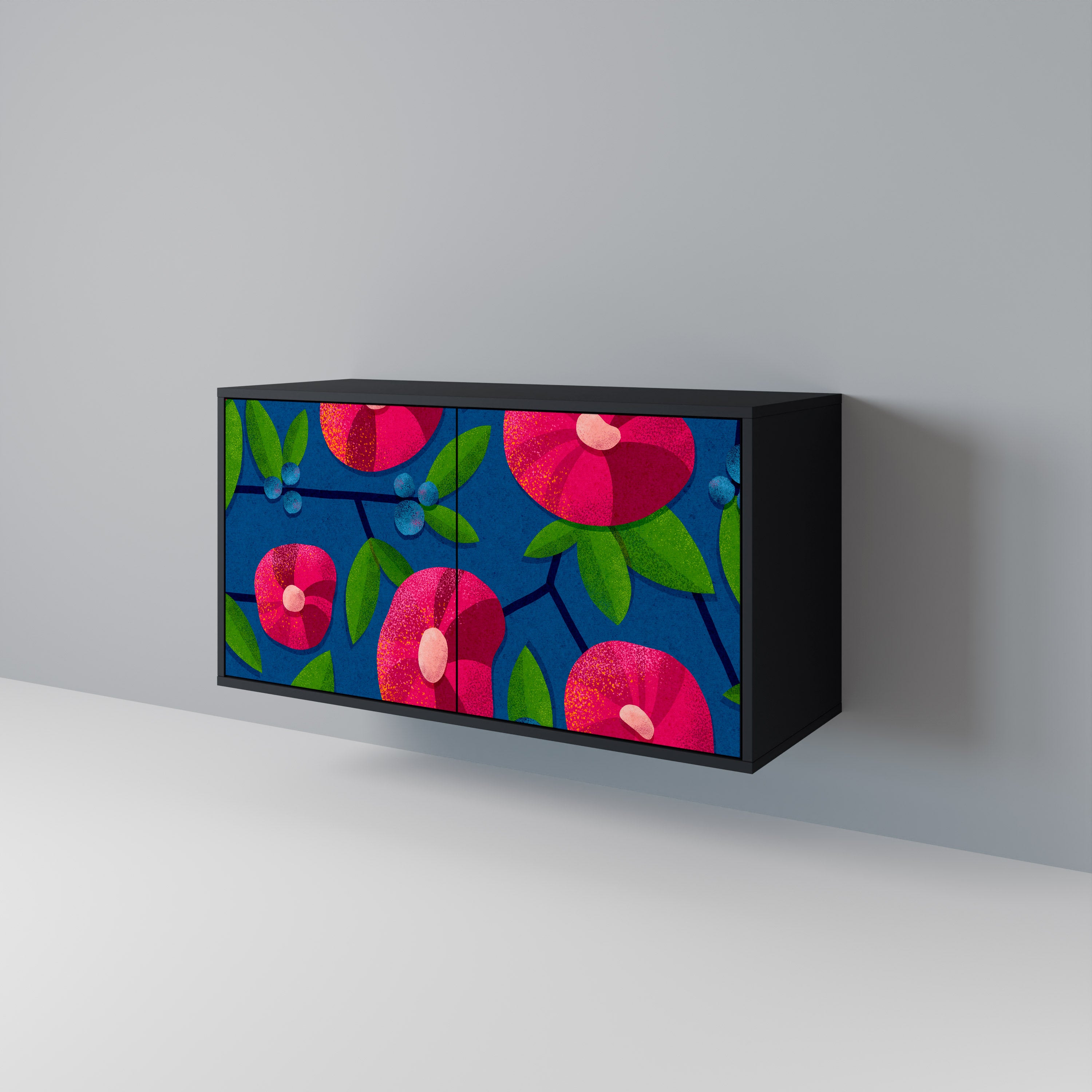 SPRING THOUGHTS 2-Door Sideboard in Black Finish