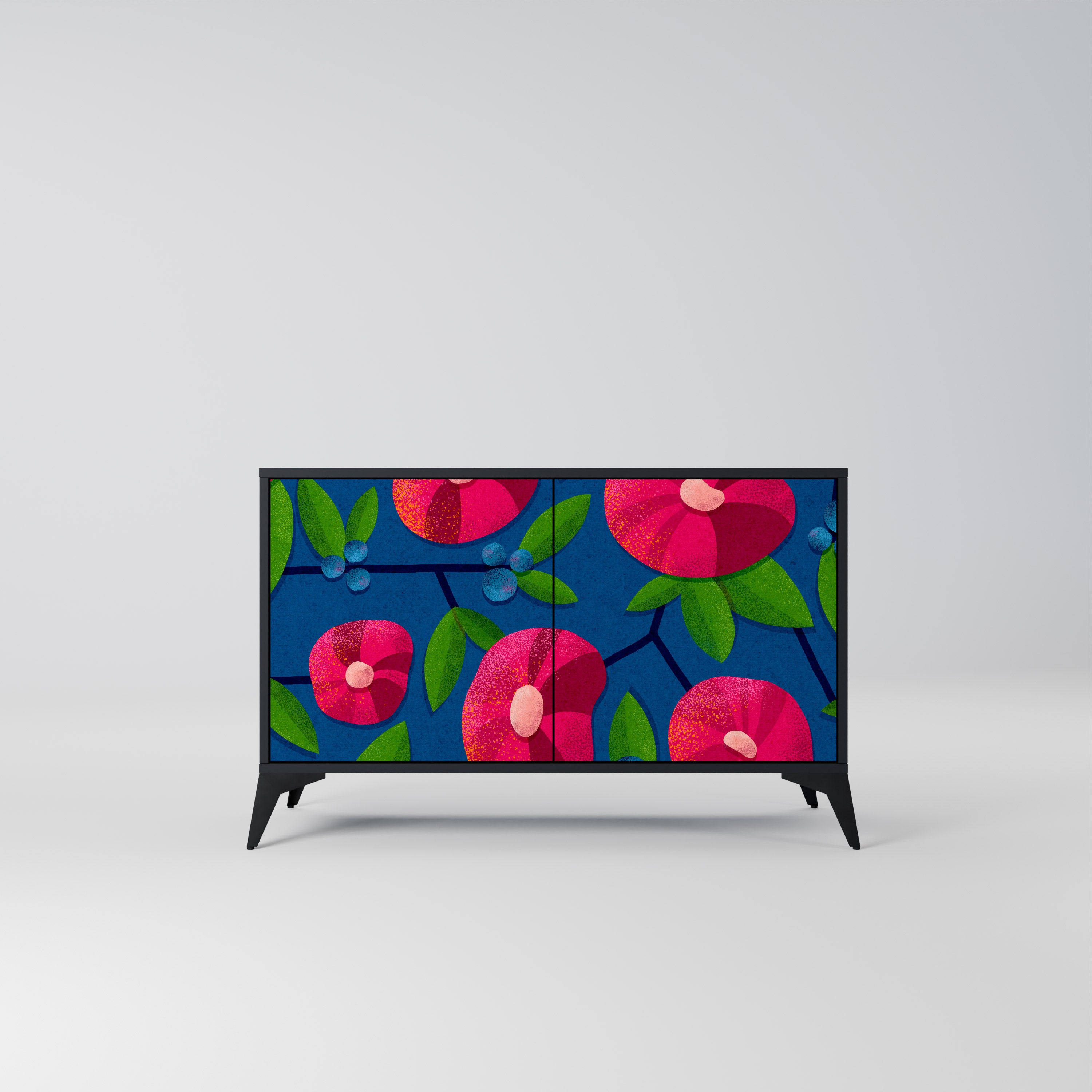 SPRING THOUGHTS 2-Door Sideboard in Black Finish